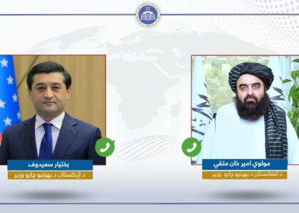 متقی: افغانستان آماده‌گی کامل برای تطبیق پروژه‌های کلان اقتصادی دارد