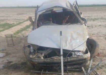 4 killed, 5 injured as vehicle overturns in Jawzjan