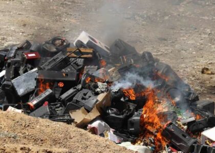 د لوګر امر بالمعروف ریاست د موسیقۍ ۵۰۰ الې وسوځولې