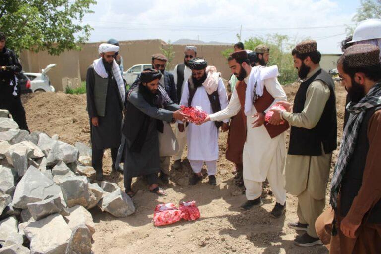 پکتيا کې د ۶۰ سړو خونو جوړولو چارې پيل شوې
