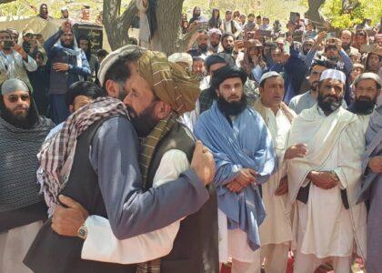 پکتیا کې د دوو کورنیو ترمنځ سل کلنه دښمني پای ته ورسېده