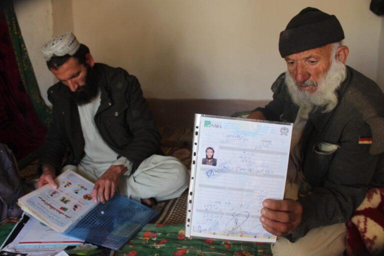 Paktia parents who develop mental illness after son’s death