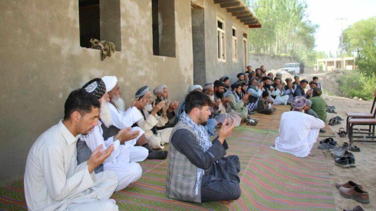 د سرپل مرکز کې د «بلغلي» کلي اوسېدونکو دوه جریب ځمکه د ښوونځي جوړولو لپاره اهدا کړه