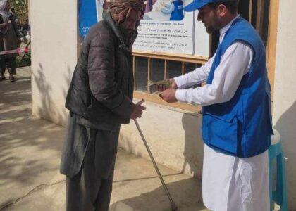 با بیش از ۱۴۰۰ خانواده در پروان مساعدت شد