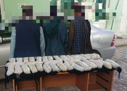 6 suspects arrested on drugs related charges in Balkh, Uruzgan