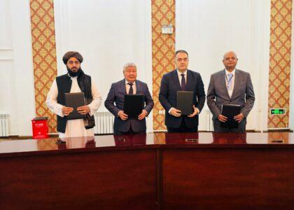 چندین توافق‌نامه به‌منظور تسریع کار پروژۀ کاسا – یک هزار امضاء شد