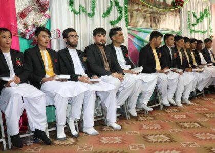 غزني کې د ۲۴ ځوانانو د واده ګډ مراسم ترسره شول