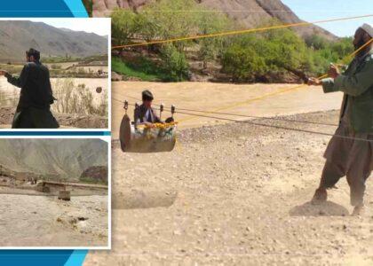Lack of bridge on Harirud strands residents in 7 Ghor villages