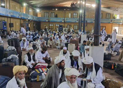 روند انتقال زایرین حج از افغانستان به عربستان سعودی تکمیل شد