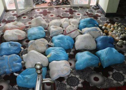 10 held with 775kg of opium in Kunduz