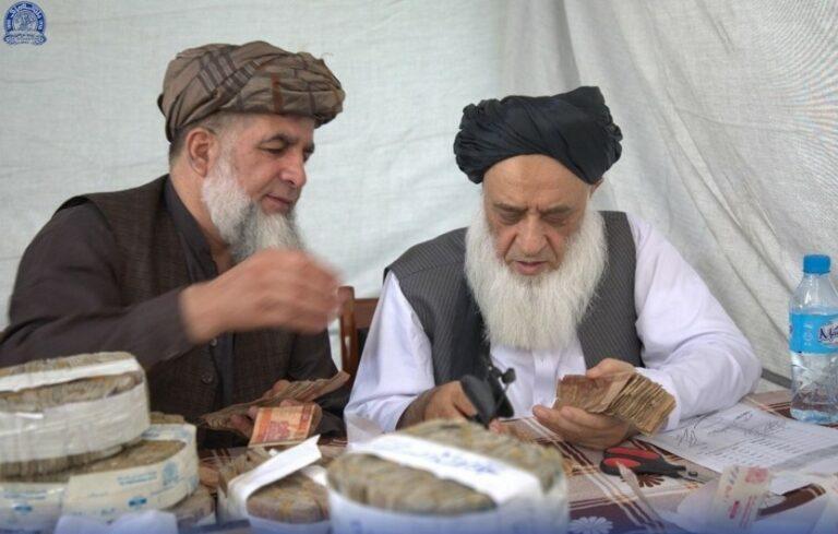 نزدیک به ۶۶۱ میلیون افغانی بانک‌نوت‌های مندرس حریق شد