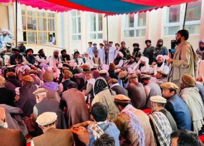 آغاز کار ساخت سرک ولسوالی آبشار پنجشیر با اختصاص بیش از ۷۷ میلیون افغانی