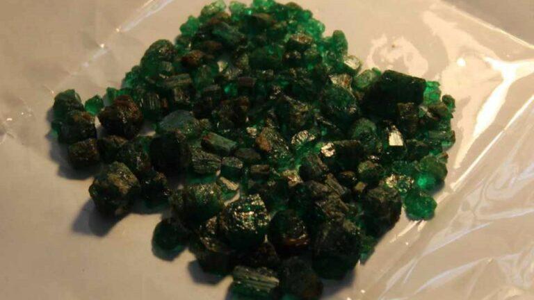 Panjsher: 1,413 carats emeralds sold for $171,090