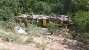3 killed, 33 wounded as bus overturns in Samangan