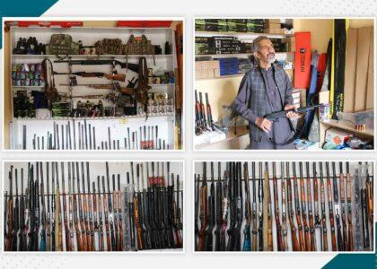 رکود بازار سلاح‌های شکاری در هرات با ممنوعیت شکار حیوانات و پرند‌ه‌گان