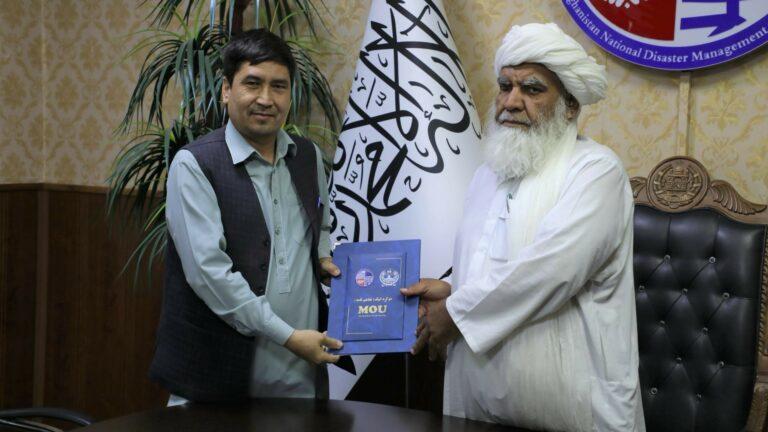 له پېښو سره د مبارزې د چمتووالي ملي ادارې او درېيو بنسټونو ترمنځ هوکړه‌لیکونه لاسلیک شول