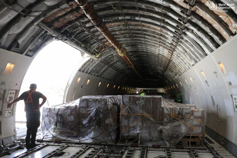 WHO sends 154 tonnes of medical aid to Afghanistan