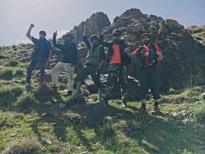 Ghor mountaineers climb Siah Koh summit