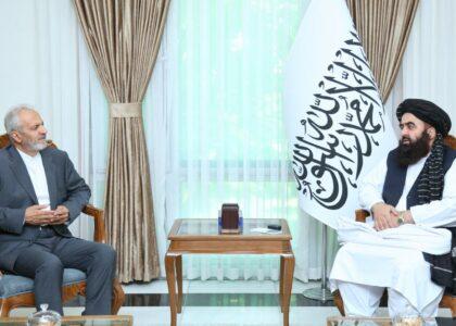 سرپرست وزارت خارجه و سفیر ایران دربارۀ مهاجرین و تحولات منطقه‌ای گفتگو کردند