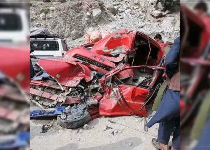 حادثهٔ ترافیکی در بدخشان دو کشته و چهار زخمی برجا گذاشت