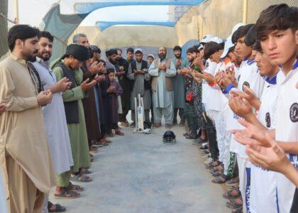 نخستین اکادمی معیاری کرکت در فراه ساخته شد