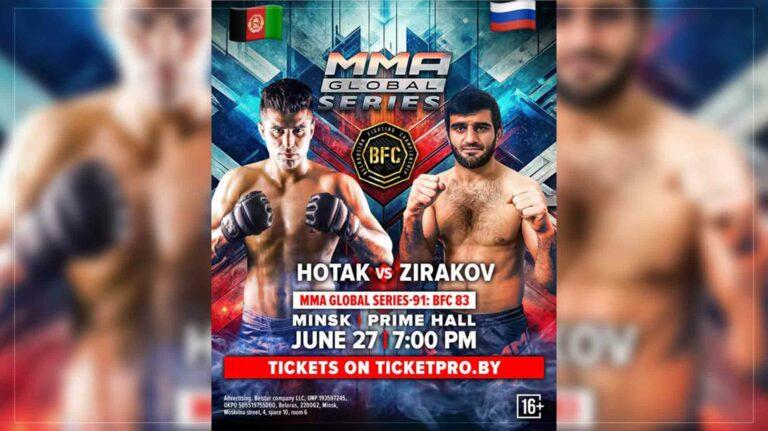 Afghan MMA fighter Hotak set to return to ring