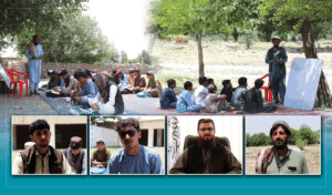 دانش‌آموزان یک مکتب در صبری یعقوبی خوست به‌دلیل نبود تعمیر در فضای باز کنار یک قبرستان آموزش می‌بینند