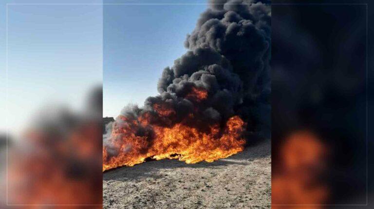 یک کارخانهٔ تولید مواد مخدر نوع «شیشه» در نیمروز از بین برده شد