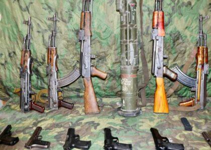 Weapons, ammunition seized; 2 held in Kabul