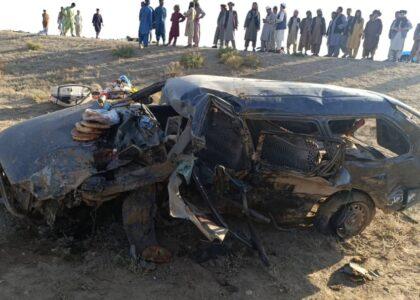 دو رویداد ترافیکی در جوزجان سه کشته و ده زخمی برجا گذاشت