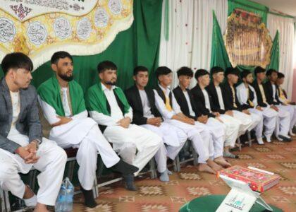 غزني کې د ۱۸ جوړو د واده ګډ مراسم ترسره شول