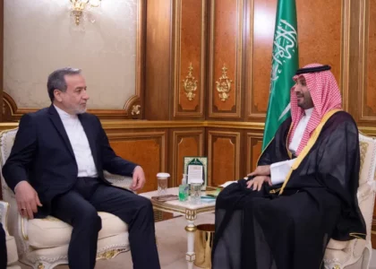 Saudi crown prince meets Araghchi in Jeddah