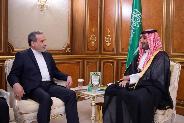 Saudi crown prince meets Araghchi in Jeddah
