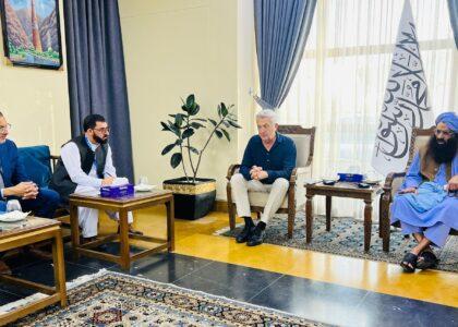 کمیشنر عالی سازمان ملل در امور پناهنده‌گان وارد کابل شد