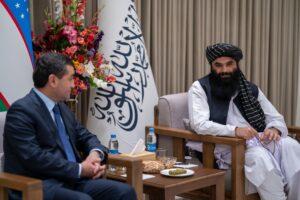 Haqqani, Uzbek FM discuss enhanced bilateral cooperation