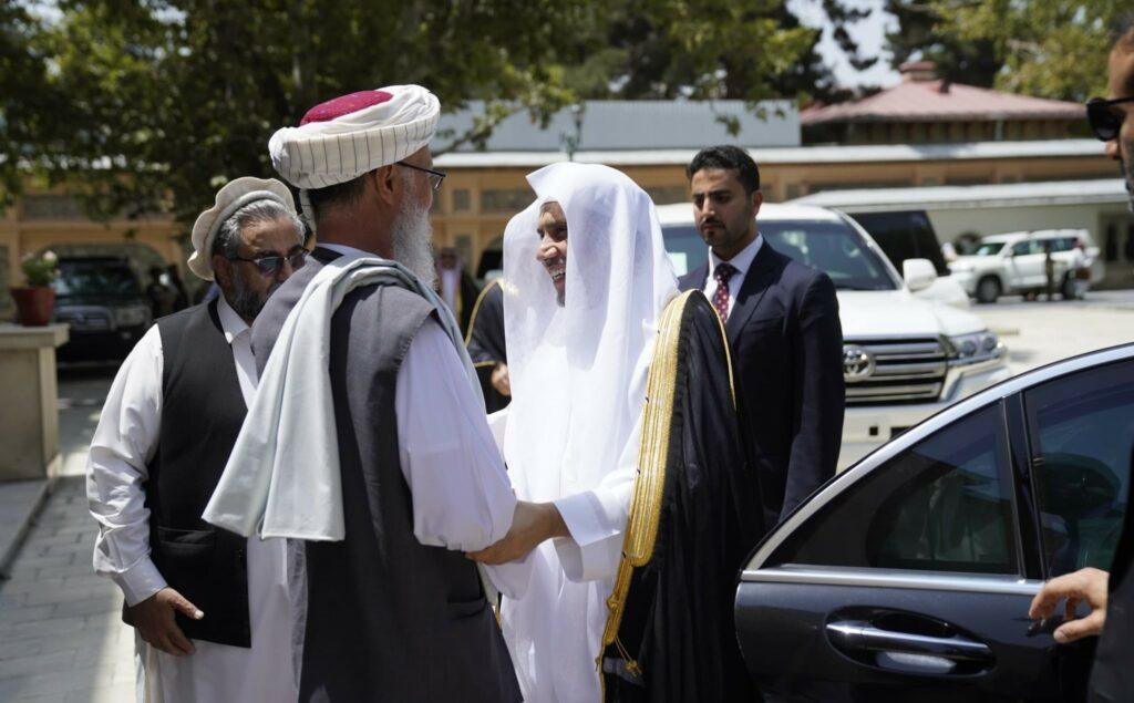 هیأتی به رهبری رئیس سازمان همبستگی جهان اسلام وارد کابل شد