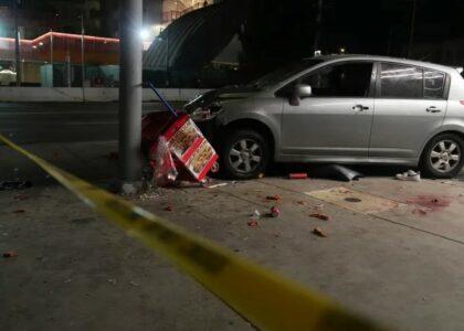 30 injured as driver rams crowd in LA