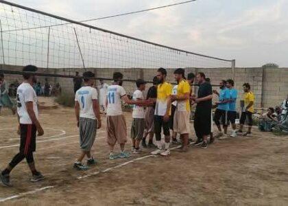 رقابت‌های والیبال با اشتراک ۱۰ تیم در غزنی آغاز شد