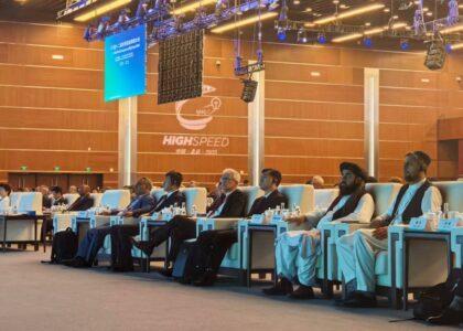 معين خط آهن وزارت فواید عامۀ کشور در دوازدهمین کنگرۀ اتحادیهٔ بین‌المللی خط ‌آهن در چین اشتراک کرد