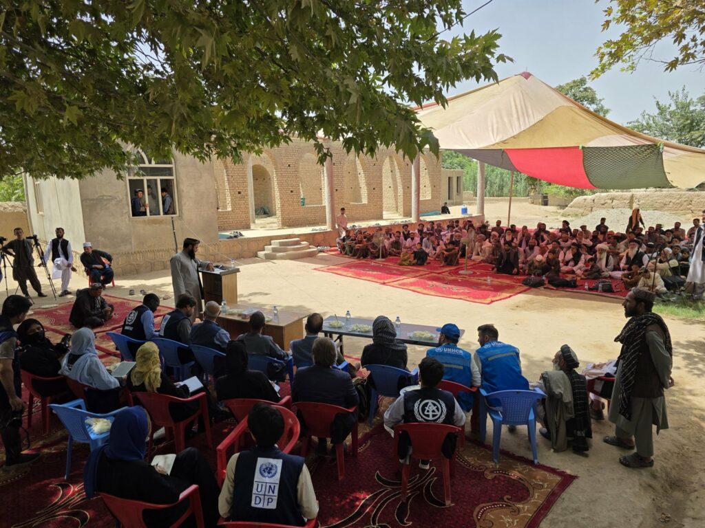 آغاز پروژۀ جدید سازمان ملل برای حمایت از عودت‌کننده‌گان و بی‌جاشده‌گان در کندز و بغلان