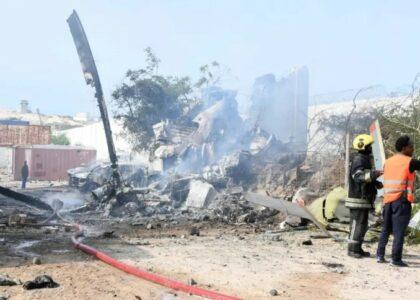 سقوط یک هلیکوپتر در سومالیا ۵ کشته و ۳ زخمی جا گذاشت