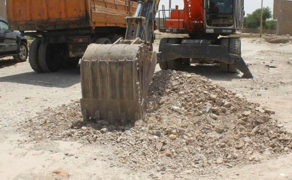 کار کانکریت‌ریزی کوچه‌های گذرهای ناحیۀ ششم شهر هرات آغاز شد