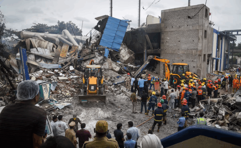 Factory blast in India kills 39, cause remains unclear