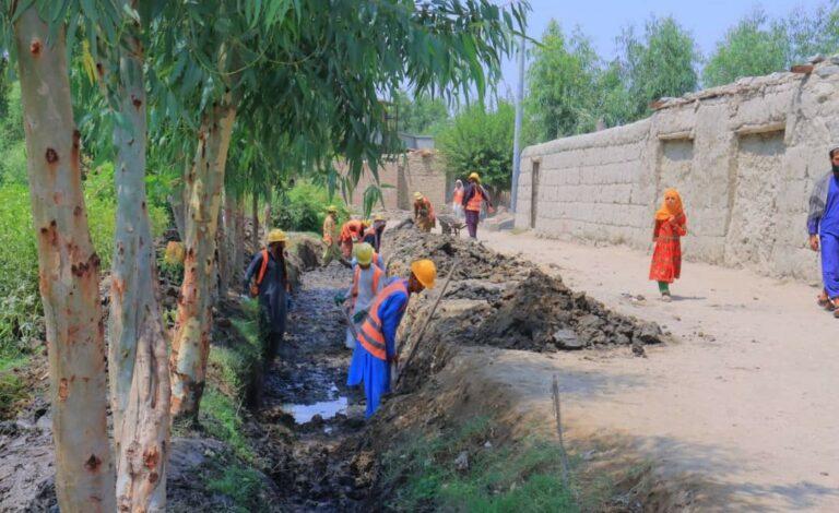 Work kicks off on road, sewage canal projects in Jalalabad