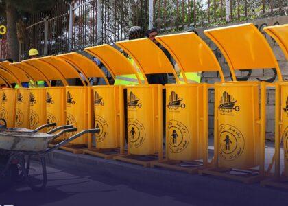 کابل ښار کې د څه باندې ۵۰۰۰ کثافت‌دانیو لګولو لړۍ پیل شوه