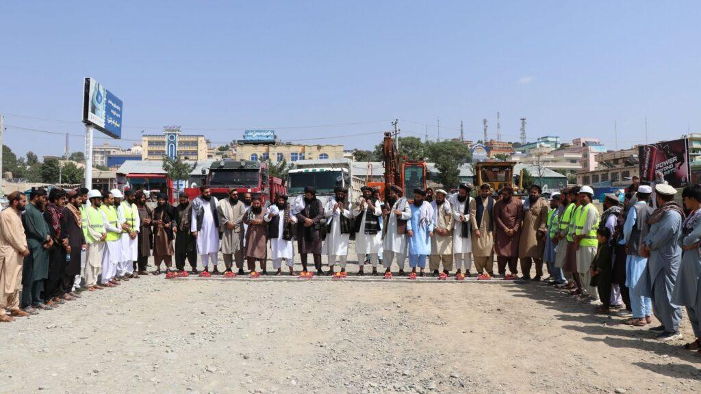 خوست ښار کې د ۲۷ میلیون افغانيو په لګښت د یوې رغنیزې پروژې چارې پیل شو