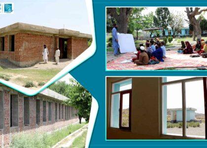 کار ساخت تعمیر ده‌ها مکتب در خوست ناتمام‎ مانده‌است