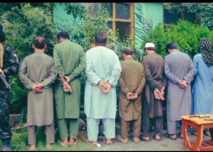 Car theft gang busted in Nangarhar
