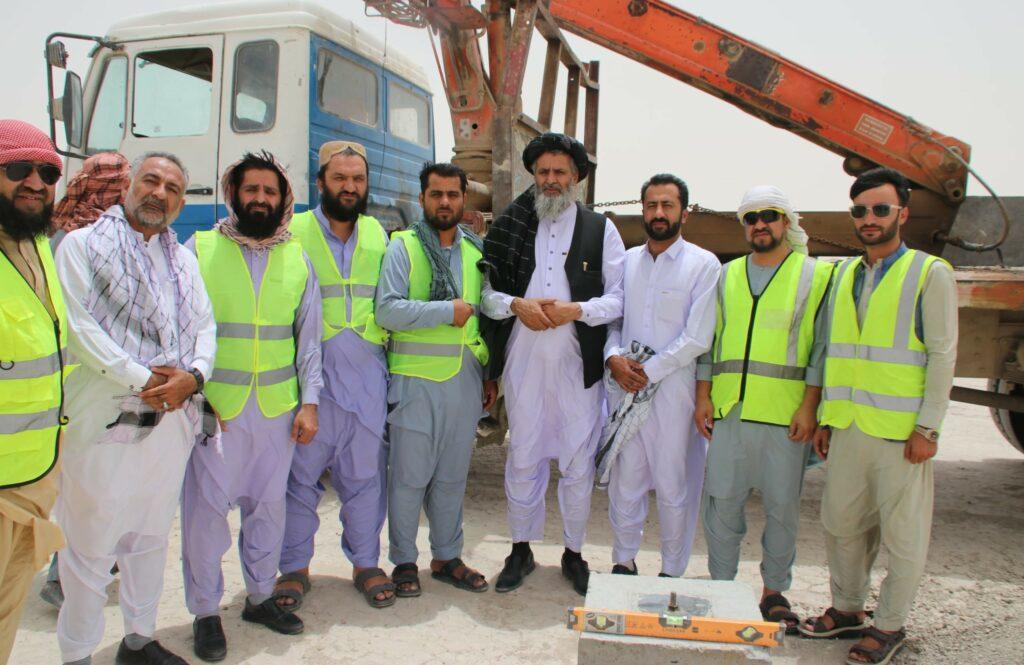 کار ساخت خط آهن کندهار- هرات در نیمروز آغاز شد