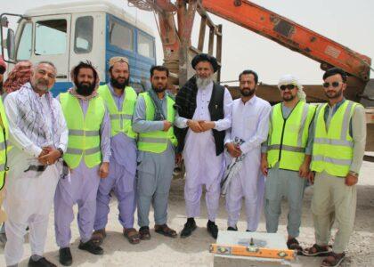 کار ساخت خط آهن کندهار- هرات در نیمروز آغاز شد